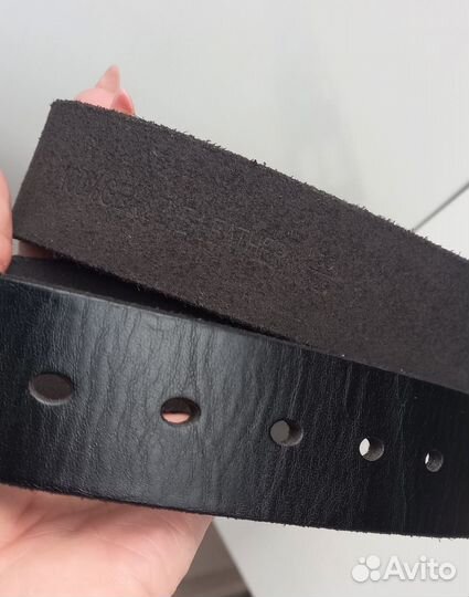 Ремень мужской G.A. натуральная кожа новый