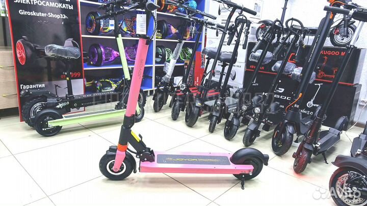 Электросамокат Joyor F1 Розовый