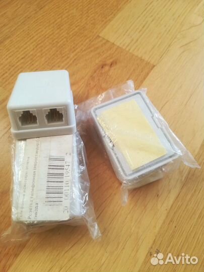 Розетка телефонная двухпортовая