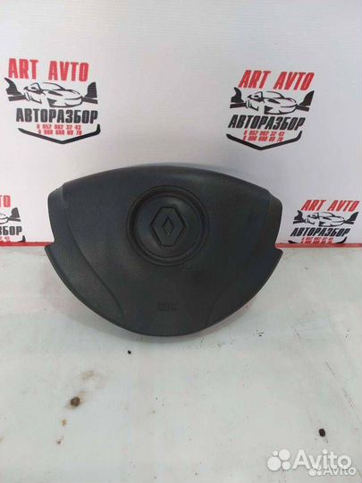Подушка безопасности водителя Renault Logan рест