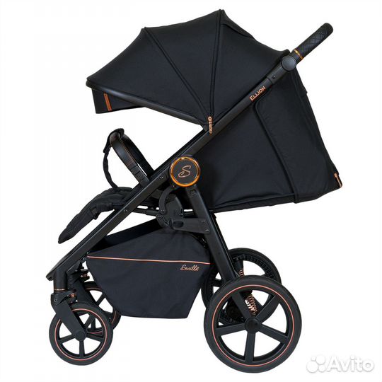 Коляска Sevillababy Ellion, Phantom Black