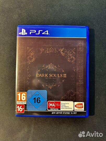 Dark Souls 3 The Fire Fades ps4