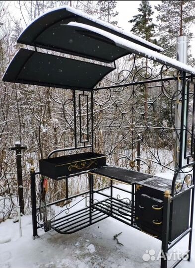 Мангал лофт