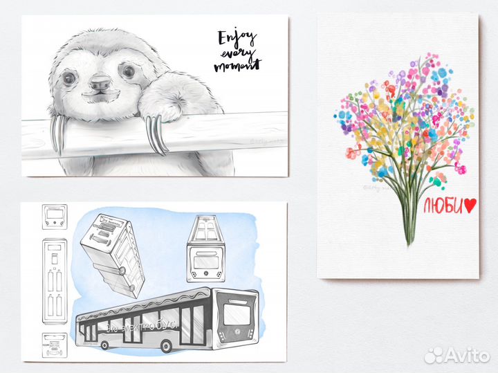 Открытки ручной работы на день рождения