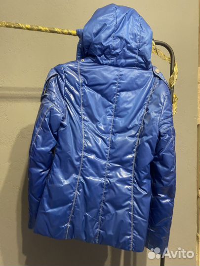 Пуховик Синий с дефектом