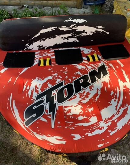 Водная тюбинг ватрушка 3х местная