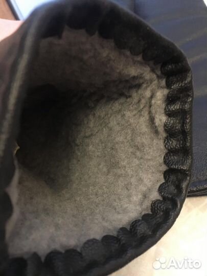 Перчатки кожаные женские новые