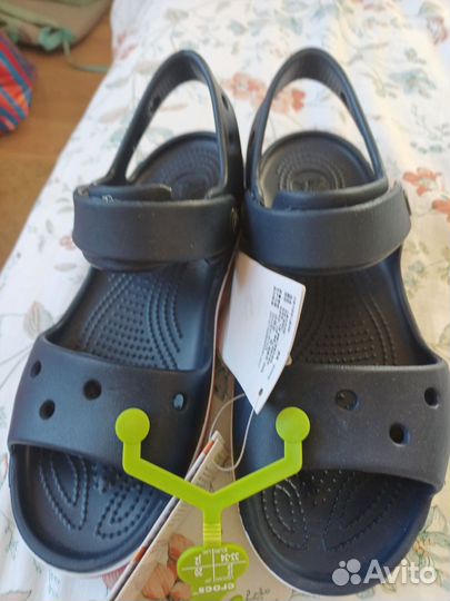 Сандалии crocs j2 новые крокс