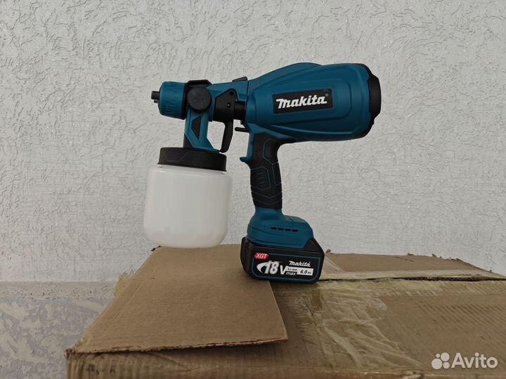 Краскопульт на АКБ