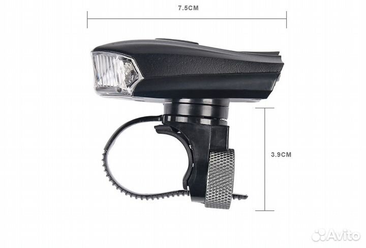 Велофара с интеллектом и встроенным аккумулятором