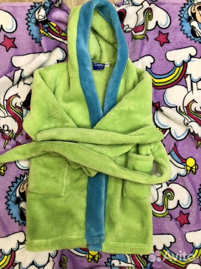 Теплый халатик для девочки или мальчика