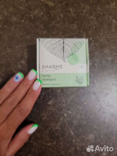 Шампунь твёрдый с конопляным маслом