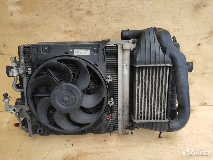 Касета радиаторов Z13DTH Z17DTH на Opel Astra H