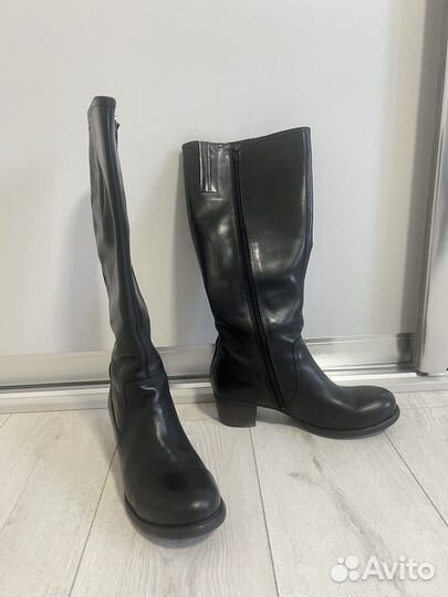 Кожаные сапоги Ten Points 41