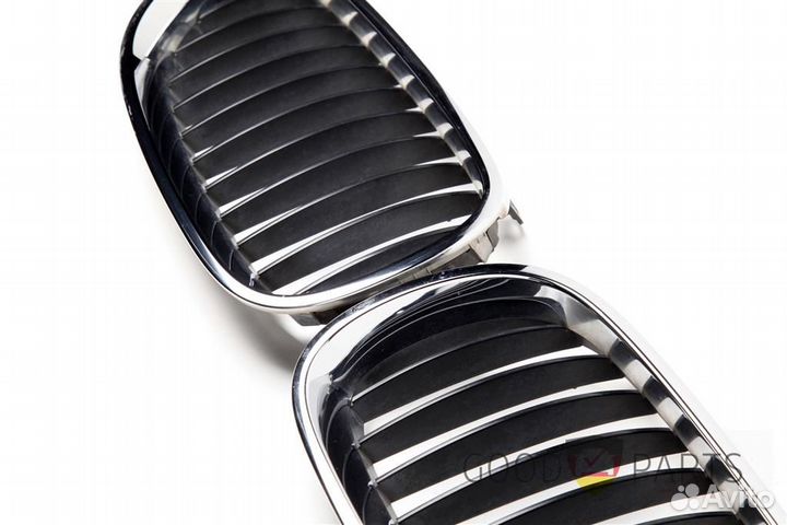 Решетка радиатора хром BMW 5-серия E60/E61 2003-2