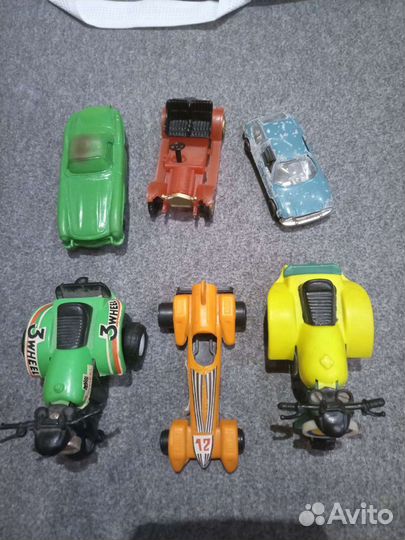 Машинки, гонки, танки времён СССР