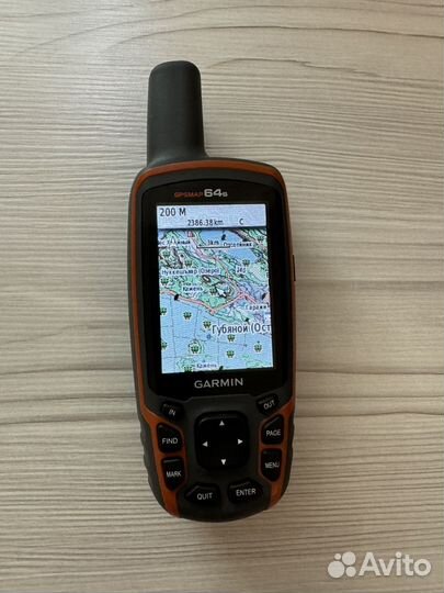 Garmin GpsMap 64s в упаковке состояние ноаого