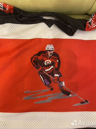 Хоккейная майка джерси coca cola