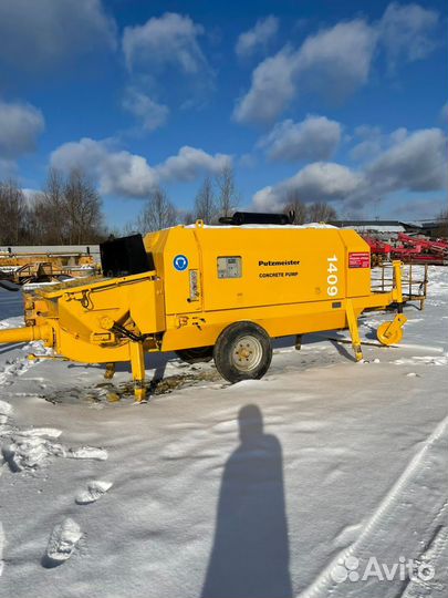 Стационарный бетононасос Putzmeister 1409