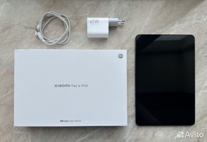Xiaomi Mi Pad 6 Pro 128GB Global Новый (Черный)