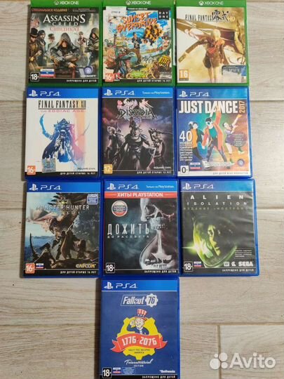 Игры для приставок ps4, xbox one