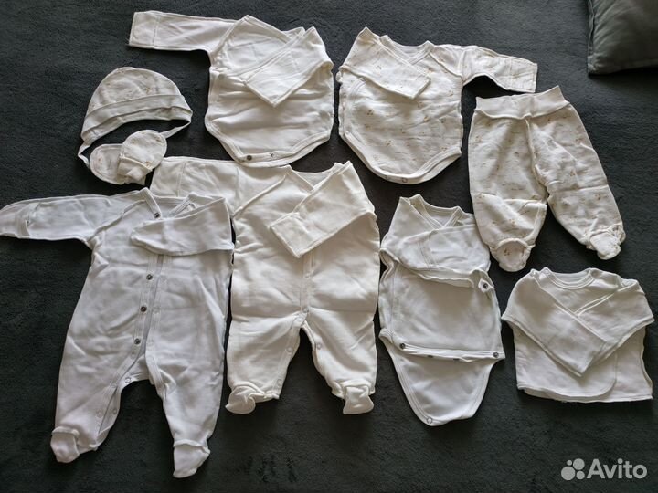 Вещи пакетом для новорожденных