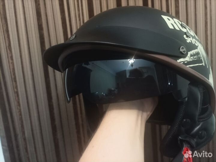 Мотошлем открытый