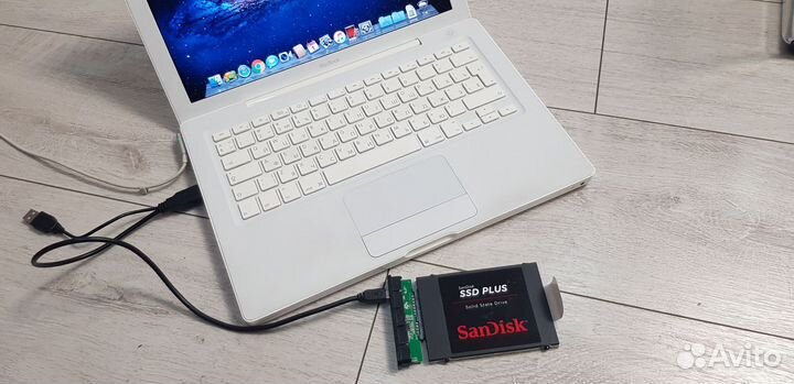 SSD 120Gb Sandisk для MacBook A1181 Mac OS X