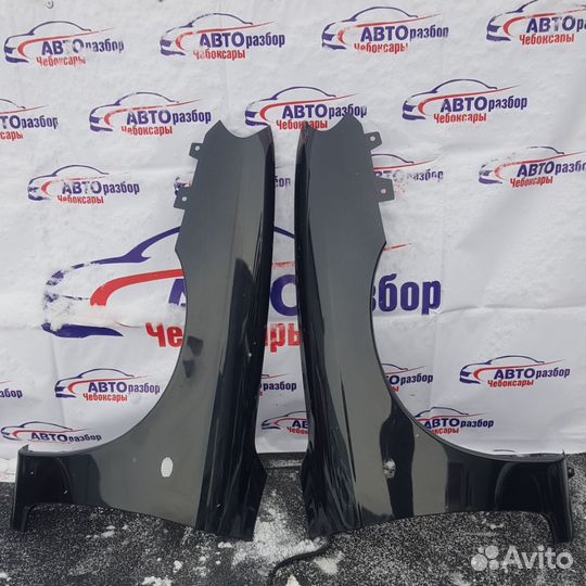 Новые крылья на Киа спектра в цвет