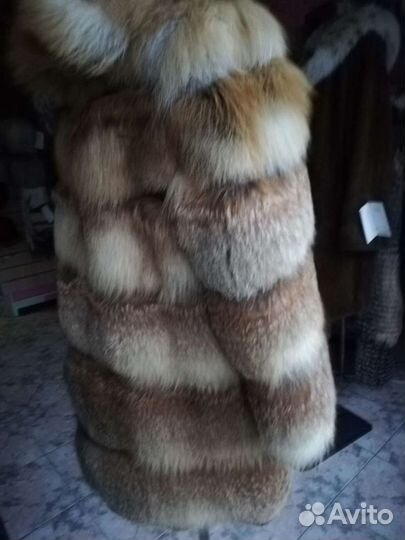 Полушубок из лисы