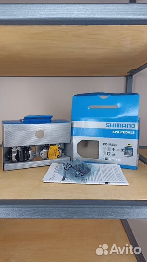 Педали контактные Shimano PD-M520