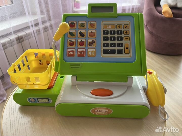 Игрушечный кассовый аппарат