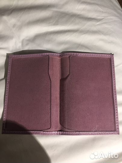 Обложка на паспорт натуральная кожа