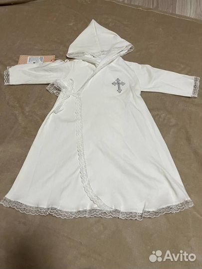 Рубашка крестильная, комплект на выписку, ползунки