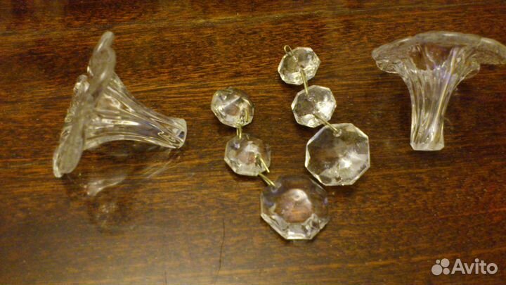 Стеклянная фурнитура для рукоделия,люстр