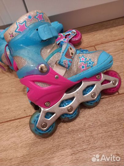 Роликовые коньки детские раздвижные