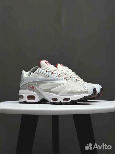 Nike Air Max Tn Plus white and red