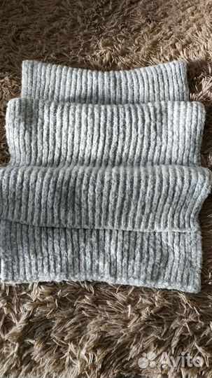 Палантин - шарф новый широкий теплый