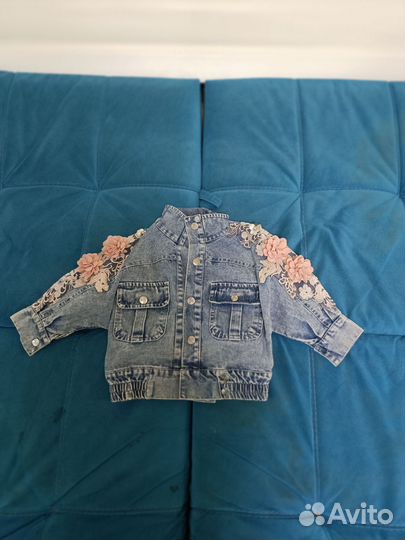 Джинсовка для девочки 110-116 р-р