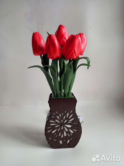 Светильник настольный ручной работы