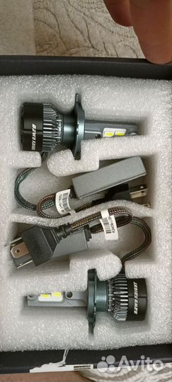 Лэд лампы K5C mini dawnknight 6000К H4