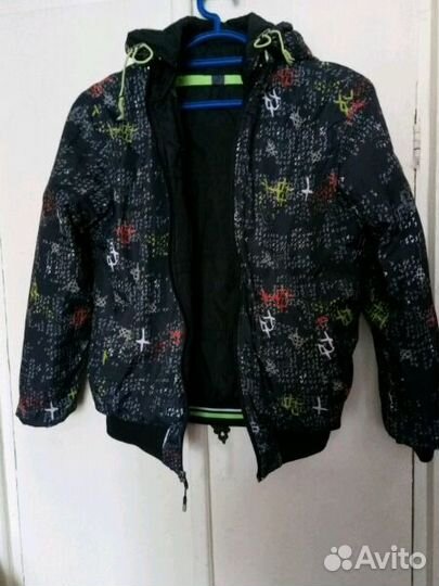 Куртка весенняя для мальчика 10-12лет