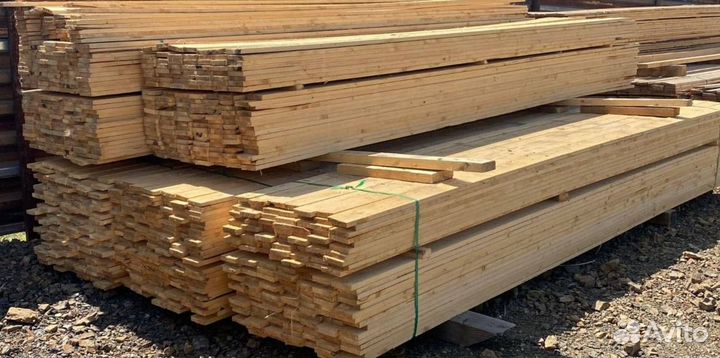 Брус обрезной ель