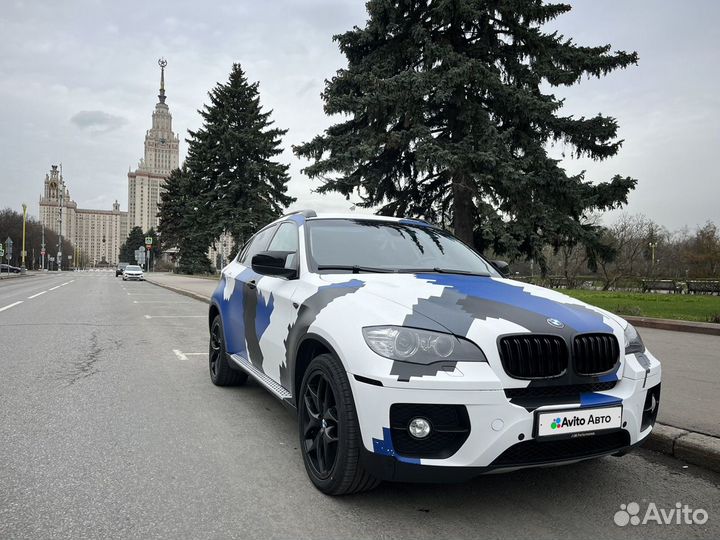 BMW X6 3.0 AT, 2008, 128 800 км