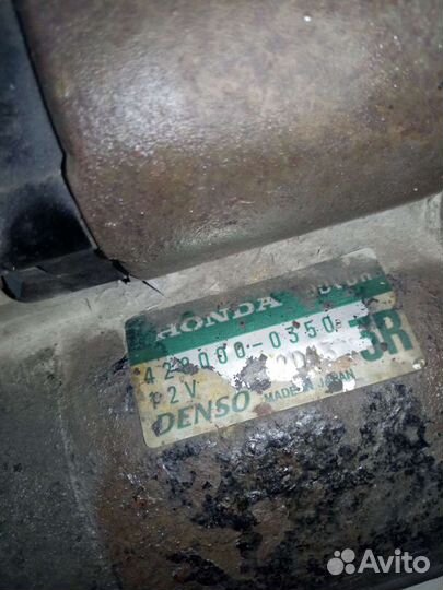 Стартер хонда