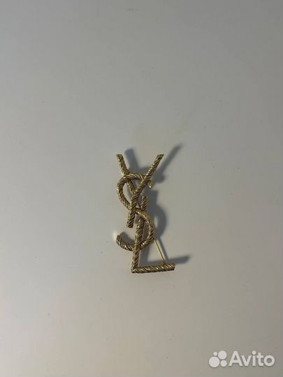 Оригинальная Брошь YSL yves saint laurent