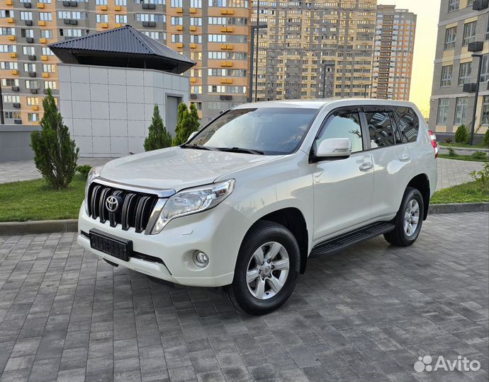 Toyota Land Cruiser Prado 2.8 AT, 2016, 155 000 км