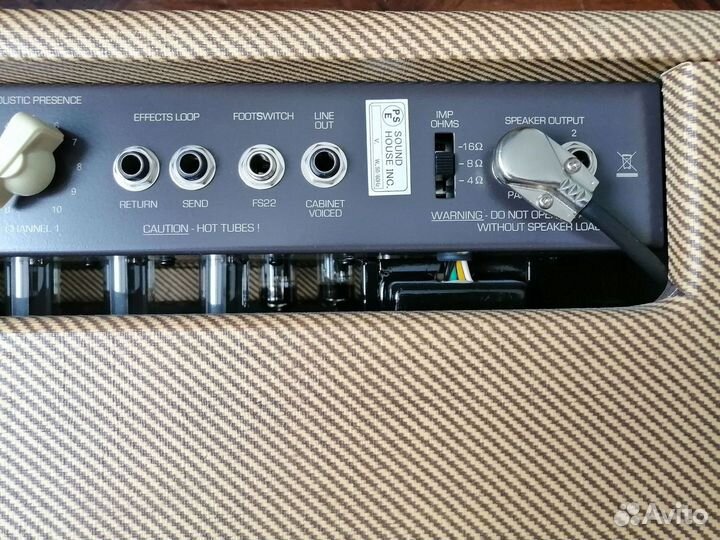 Ламповый гитарный комбоусилитель carvin 212 belair