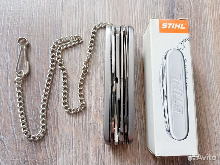 Нож stihl новый, оригинальный + зажигалка