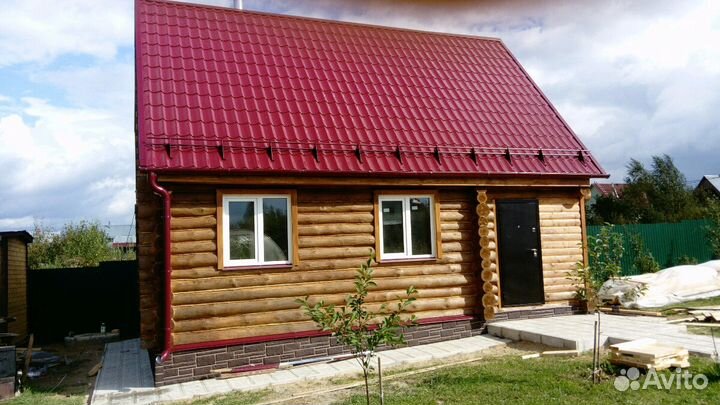 Срубы дома бани отделка под ключ